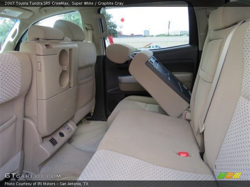 Super White / Graphite Gray 2007 Toyota Tundra SR5 CrewMax