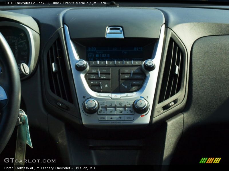 Black Granite Metallic / Jet Black 2010 Chevrolet Equinox LT