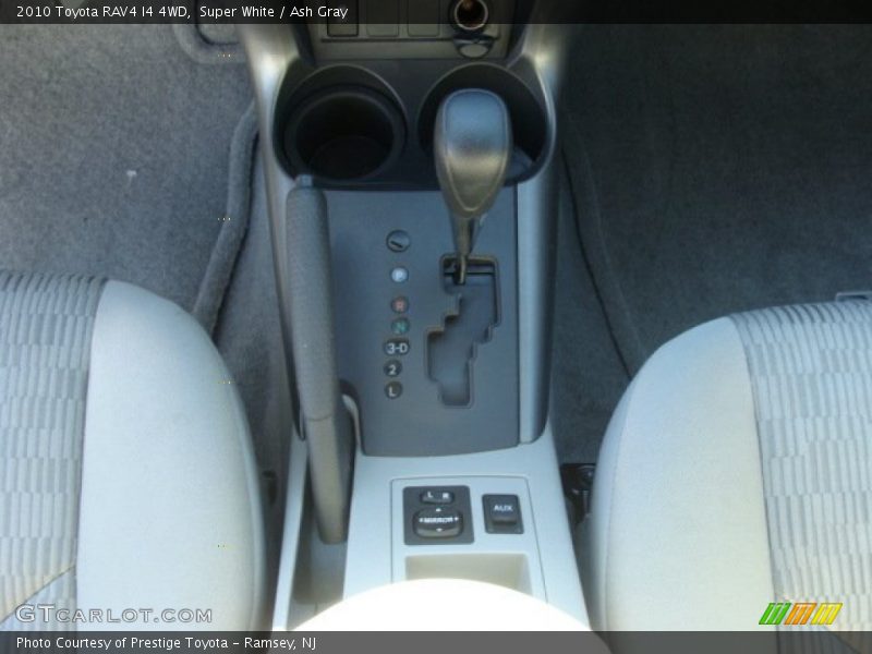 Super White / Ash Gray 2010 Toyota RAV4 I4 4WD