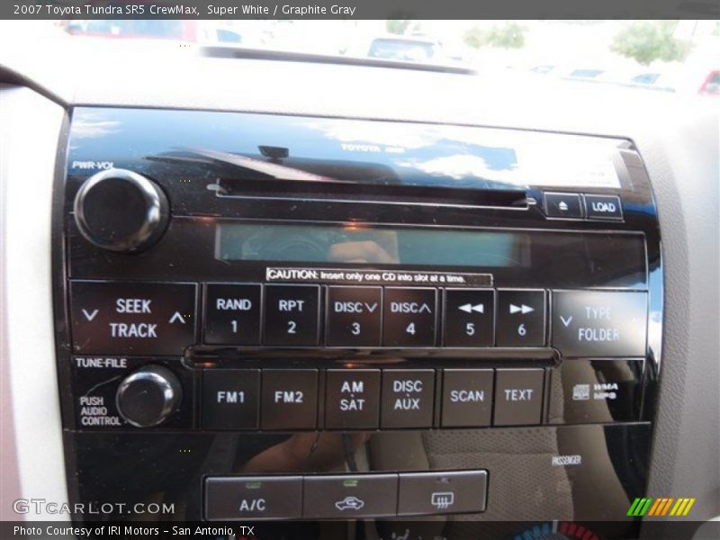 Super White / Graphite Gray 2007 Toyota Tundra SR5 CrewMax