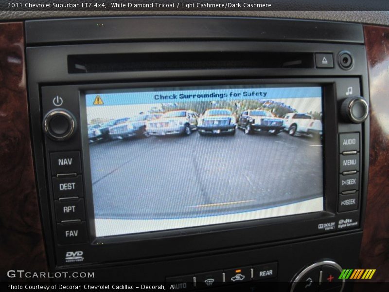 White Diamond Tricoat / Light Cashmere/Dark Cashmere 2011 Chevrolet Suburban LTZ 4x4