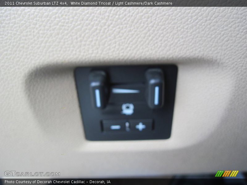 White Diamond Tricoat / Light Cashmere/Dark Cashmere 2011 Chevrolet Suburban LTZ 4x4