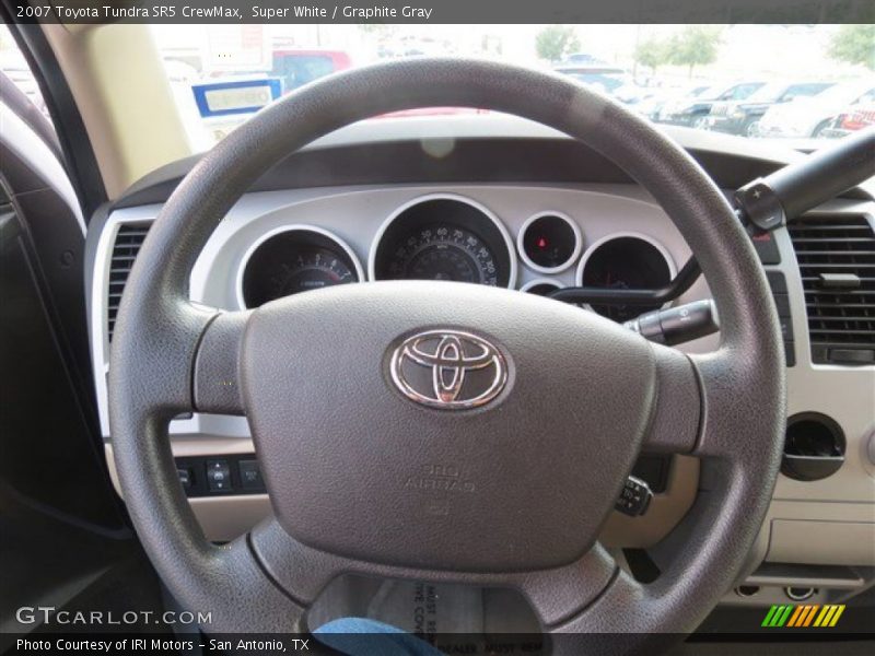 Super White / Graphite Gray 2007 Toyota Tundra SR5 CrewMax