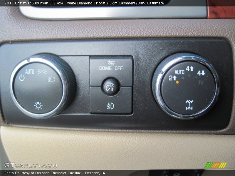 White Diamond Tricoat / Light Cashmere/Dark Cashmere 2011 Chevrolet Suburban LTZ 4x4