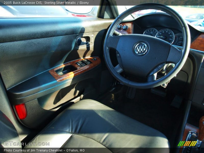 Sterling Silver Metallic / Ebony 2005 Buick LaCrosse CXS