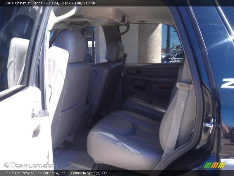 Black / Tan/Neutral 2004 Chevrolet Tahoe Z71 4x4