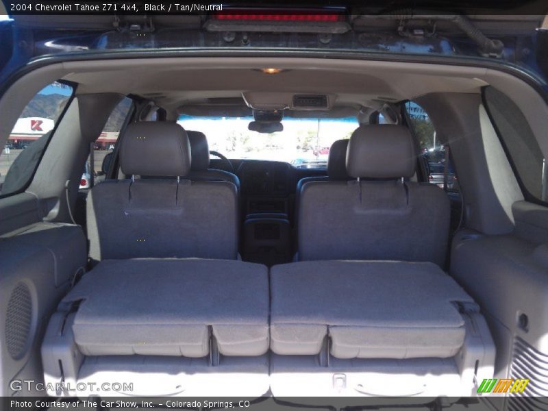 Black / Tan/Neutral 2004 Chevrolet Tahoe Z71 4x4