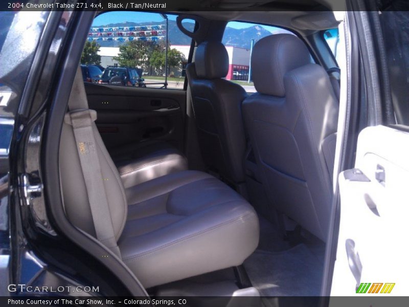 Black / Tan/Neutral 2004 Chevrolet Tahoe Z71 4x4
