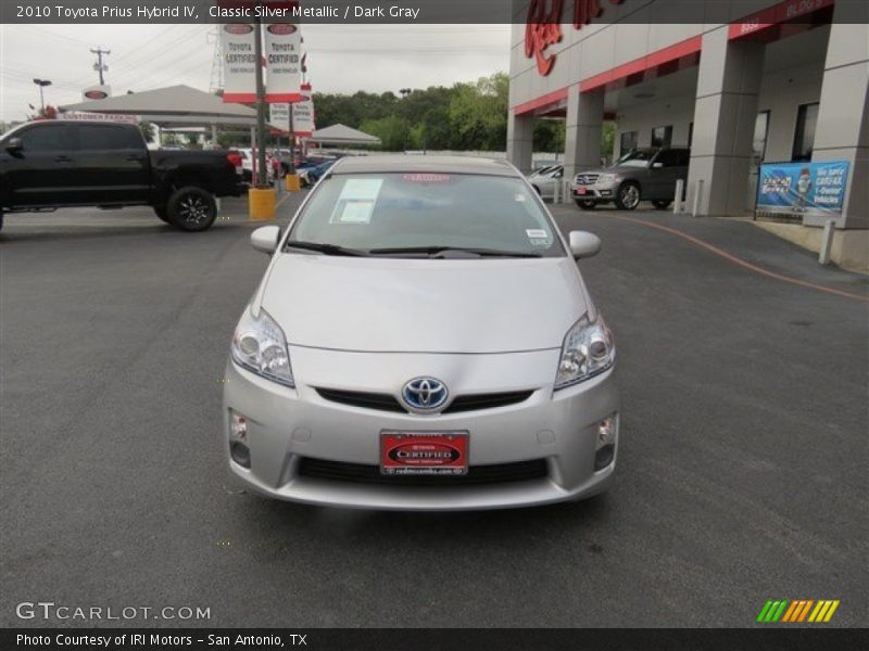 Classic Silver Metallic / Dark Gray 2010 Toyota Prius Hybrid IV