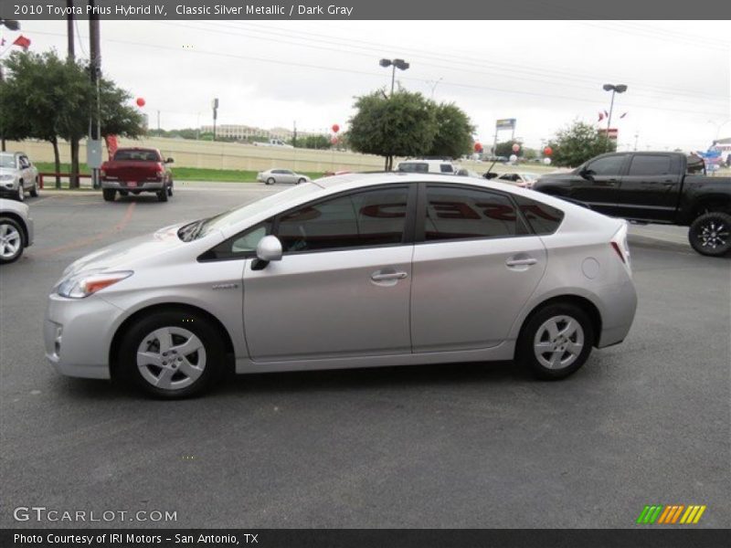 Classic Silver Metallic / Dark Gray 2010 Toyota Prius Hybrid IV