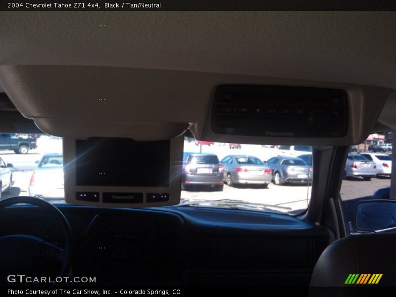 Black / Tan/Neutral 2004 Chevrolet Tahoe Z71 4x4