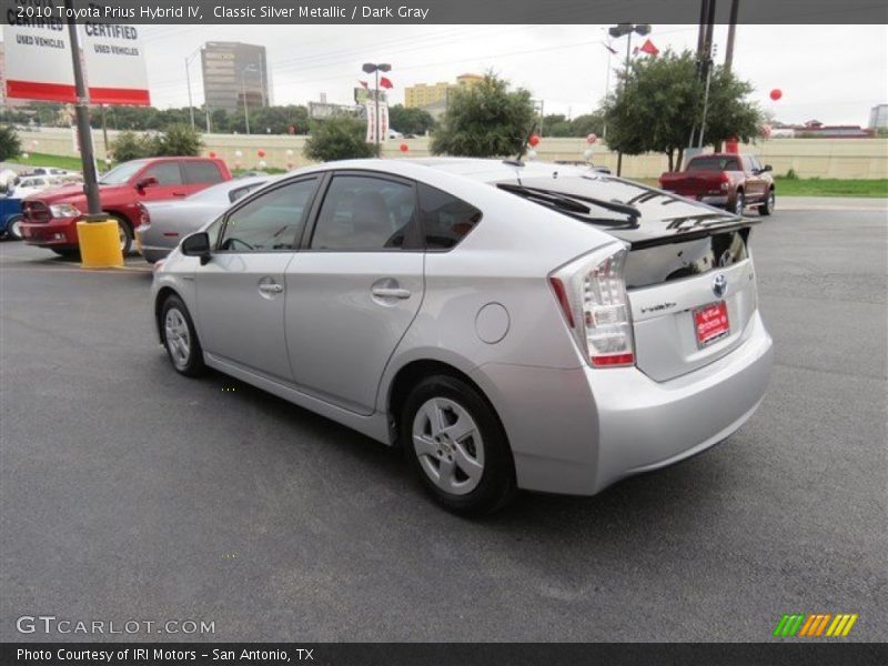 Classic Silver Metallic / Dark Gray 2010 Toyota Prius Hybrid IV