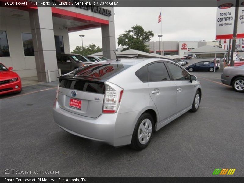 Classic Silver Metallic / Dark Gray 2010 Toyota Prius Hybrid IV