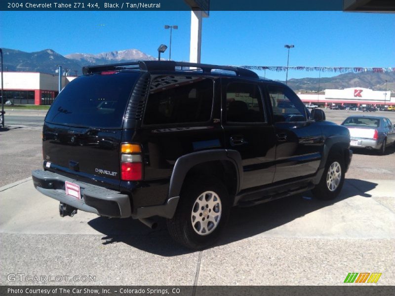 Black / Tan/Neutral 2004 Chevrolet Tahoe Z71 4x4