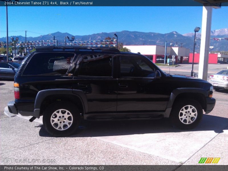 Black / Tan/Neutral 2004 Chevrolet Tahoe Z71 4x4