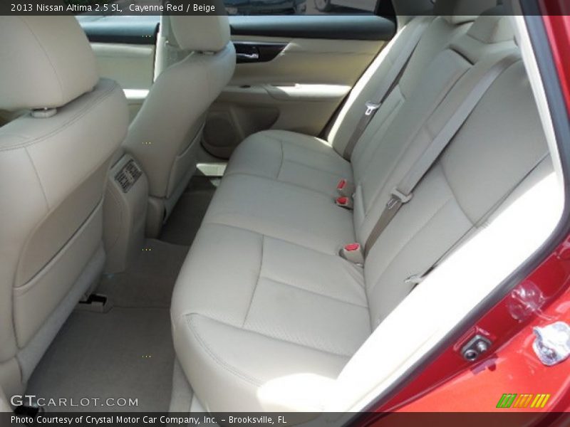 Cayenne Red / Beige 2013 Nissan Altima 2.5 SL