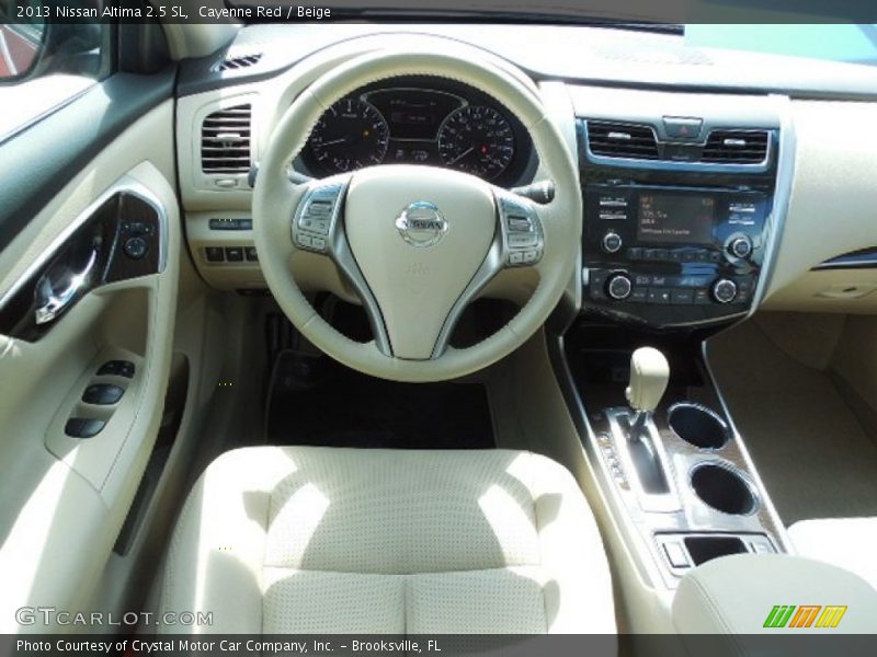 Cayenne Red / Beige 2013 Nissan Altima 2.5 SL