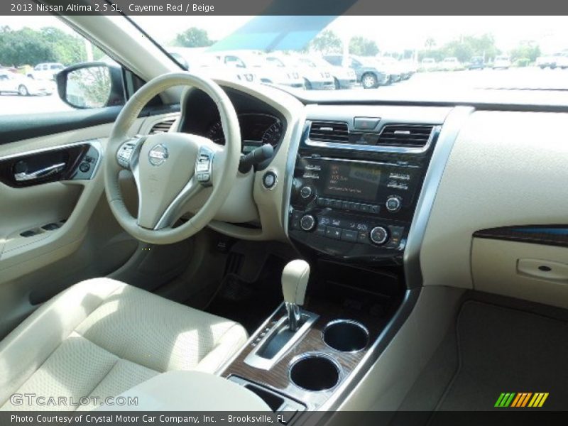 Cayenne Red / Beige 2013 Nissan Altima 2.5 SL