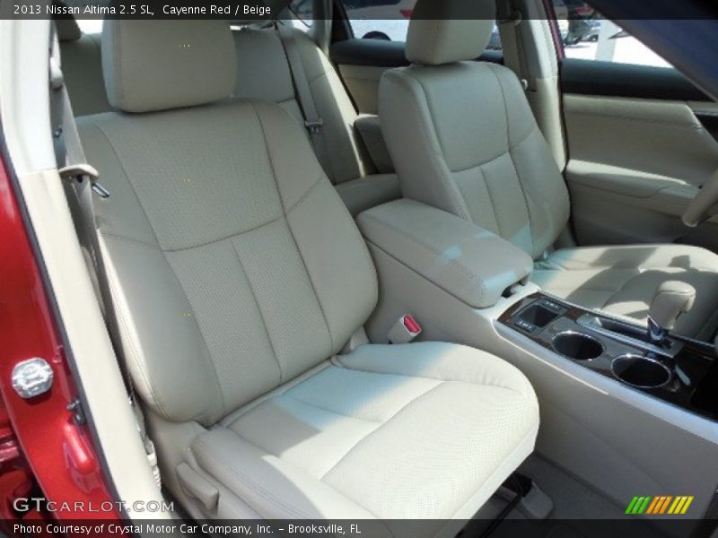 Cayenne Red / Beige 2013 Nissan Altima 2.5 SL