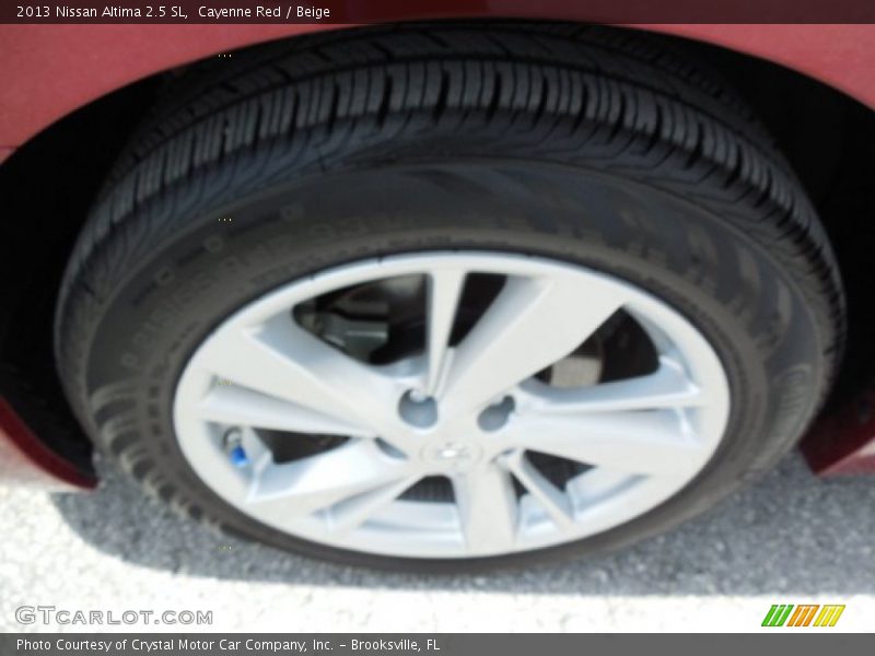 Cayenne Red / Beige 2013 Nissan Altima 2.5 SL