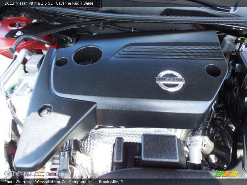 Cayenne Red / Beige 2013 Nissan Altima 2.5 SL