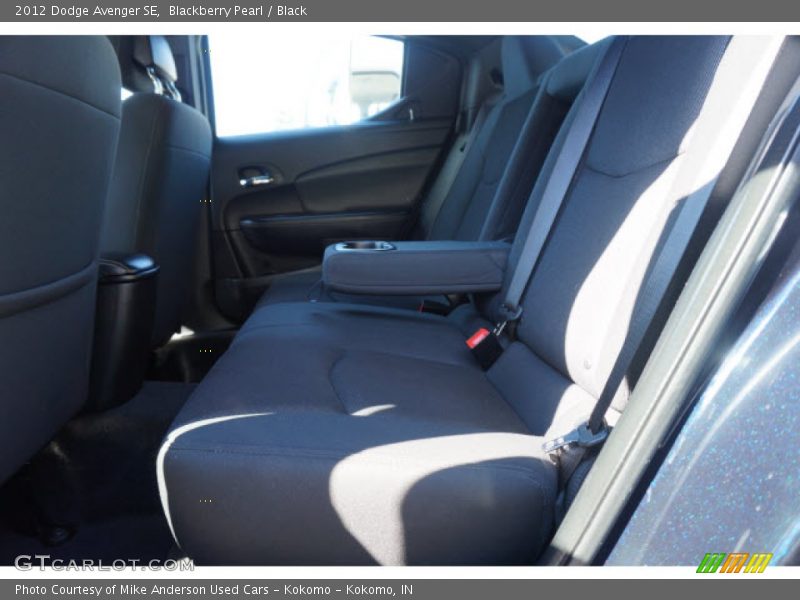 Blackberry Pearl / Black 2012 Dodge Avenger SE