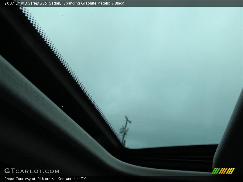 Sparkling Graphite Metallic / Black 2007 BMW 3 Series 335i Sedan