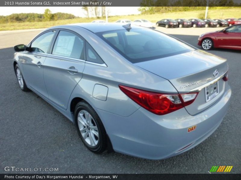 Iridescent Silver Blue Pearl / Gray 2013 Hyundai Sonata GLS