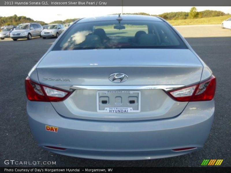 Iridescent Silver Blue Pearl / Gray 2013 Hyundai Sonata GLS