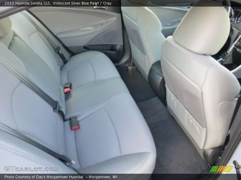 Iridescent Silver Blue Pearl / Gray 2013 Hyundai Sonata GLS