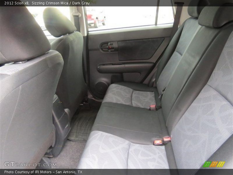 Sizzling Crimson Mica / Dark Gray 2012 Scion xB