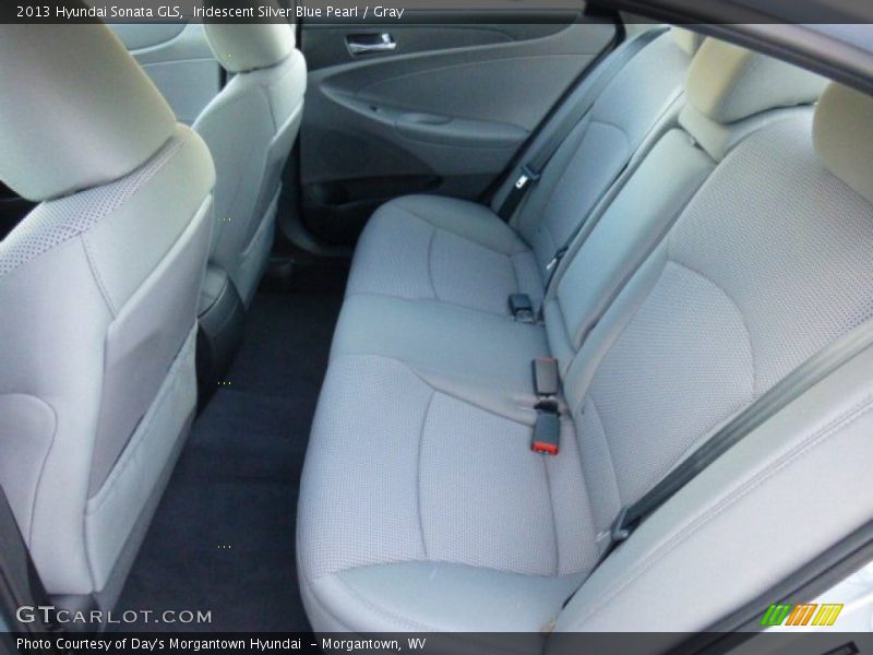 Iridescent Silver Blue Pearl / Gray 2013 Hyundai Sonata GLS