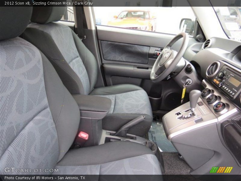 Sizzling Crimson Mica / Dark Gray 2012 Scion xB
