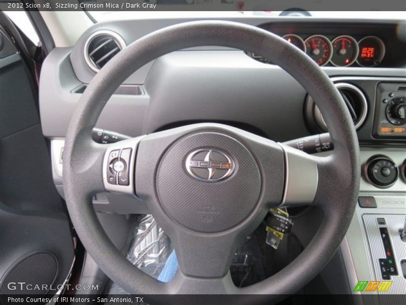 Sizzling Crimson Mica / Dark Gray 2012 Scion xB