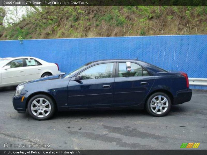 Blue Chip / Light Gray/Ebony 2006 Cadillac CTS Sedan