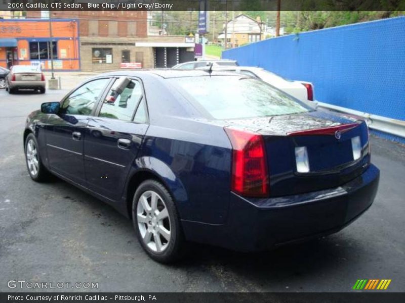 Blue Chip / Light Gray/Ebony 2006 Cadillac CTS Sedan