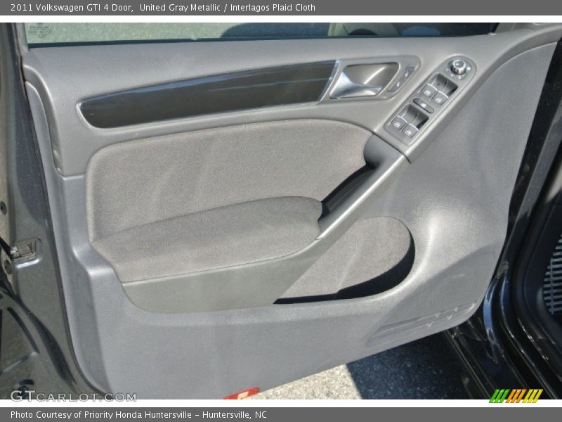 United Gray Metallic / Interlagos Plaid Cloth 2011 Volkswagen GTI 4 Door