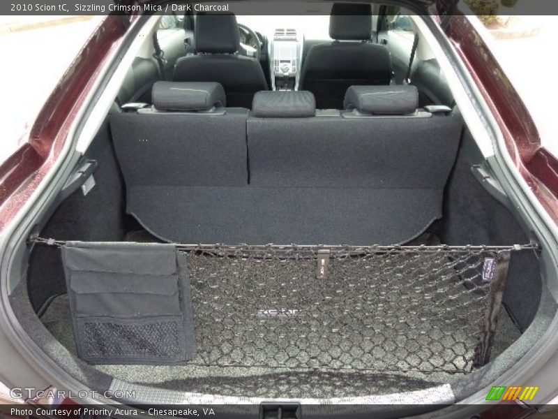 Sizzling Crimson Mica / Dark Charcoal 2010 Scion tC