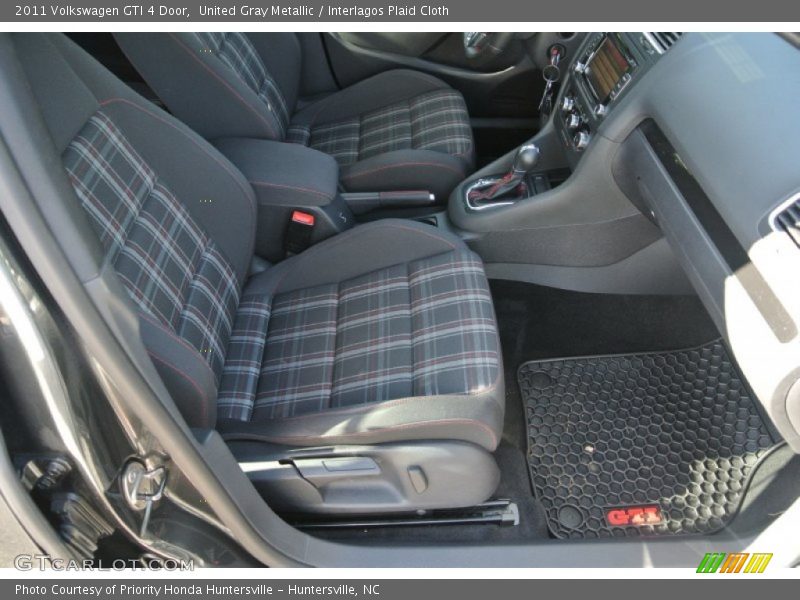 United Gray Metallic / Interlagos Plaid Cloth 2011 Volkswagen GTI 4 Door