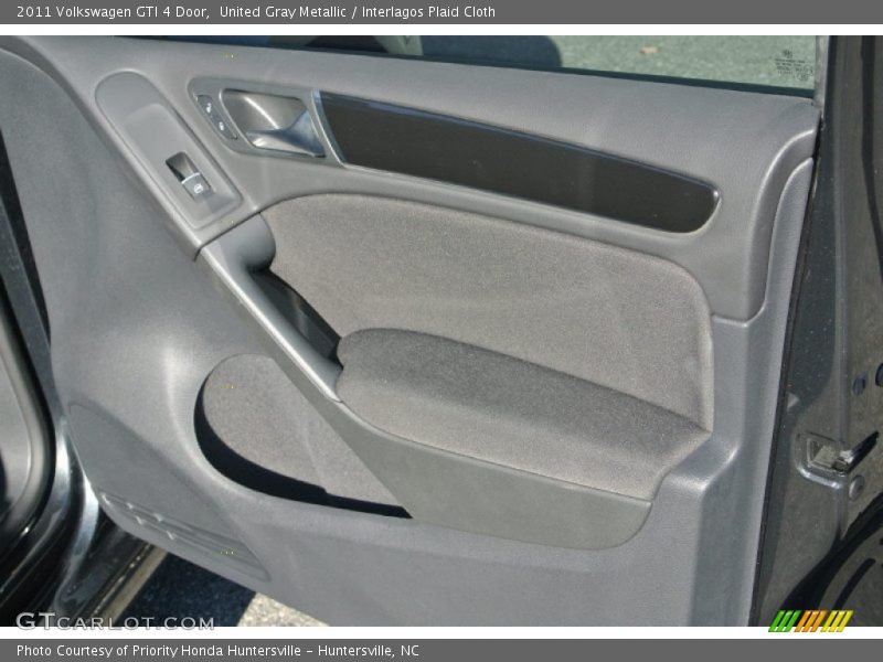 United Gray Metallic / Interlagos Plaid Cloth 2011 Volkswagen GTI 4 Door