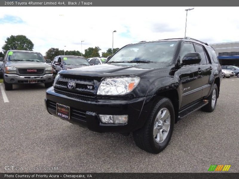 Black / Taupe 2005 Toyota 4Runner Limited 4x4