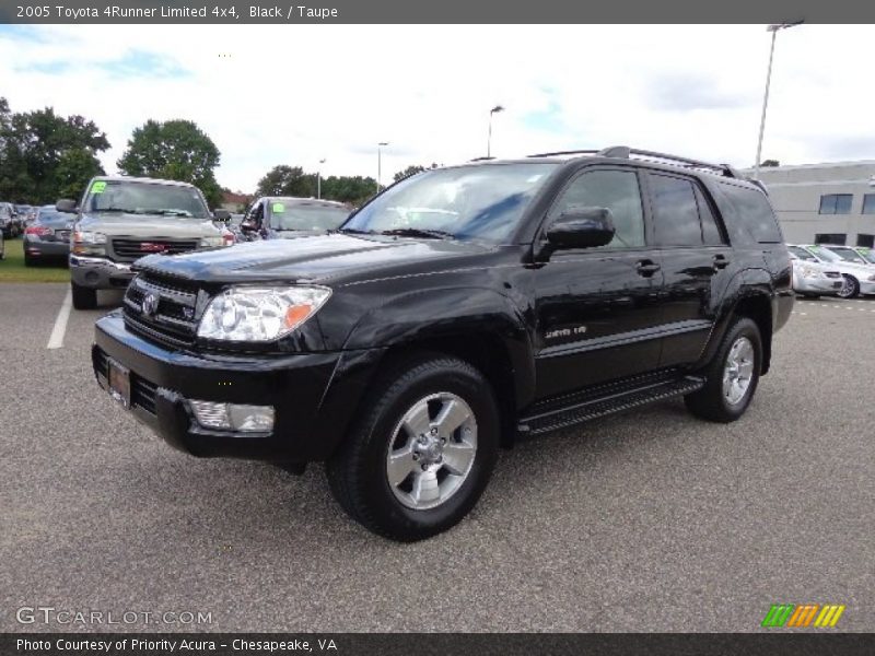 Black / Taupe 2005 Toyota 4Runner Limited 4x4