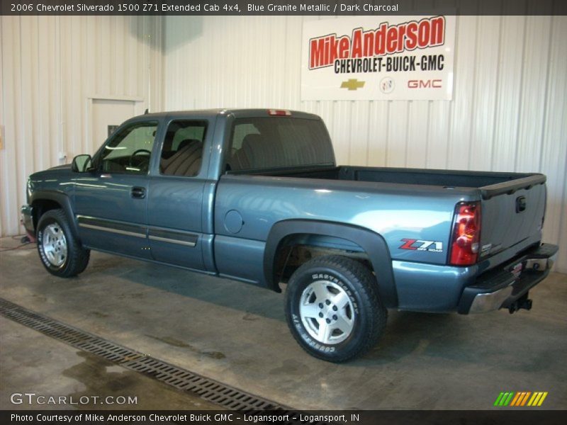 Blue Granite Metallic / Dark Charcoal 2006 Chevrolet Silverado 1500 Z71 Extended Cab 4x4