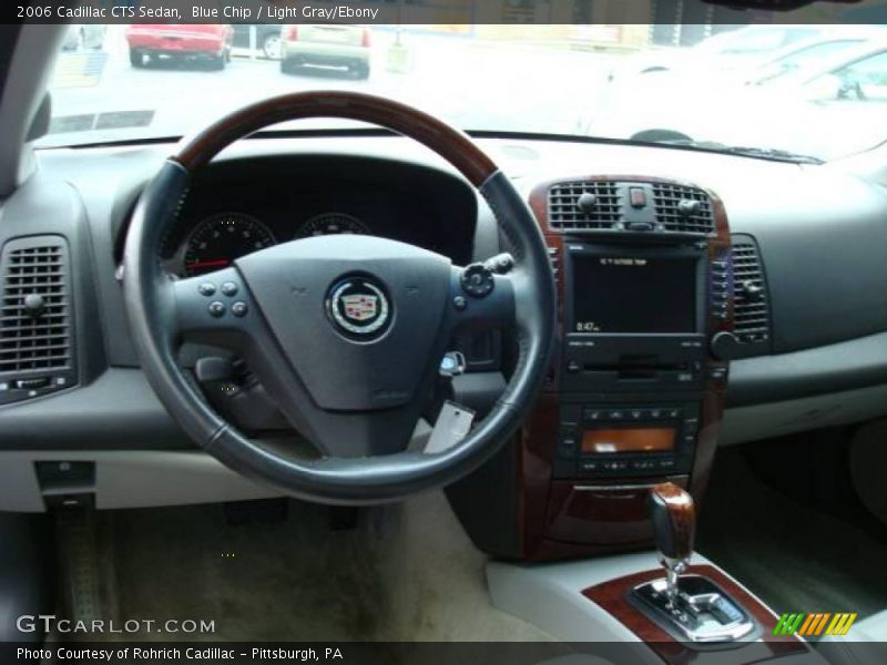 Blue Chip / Light Gray/Ebony 2006 Cadillac CTS Sedan