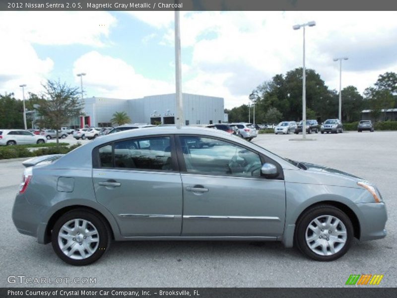 Magnetic Gray Metallic / Charcoal 2012 Nissan Sentra 2.0 S
