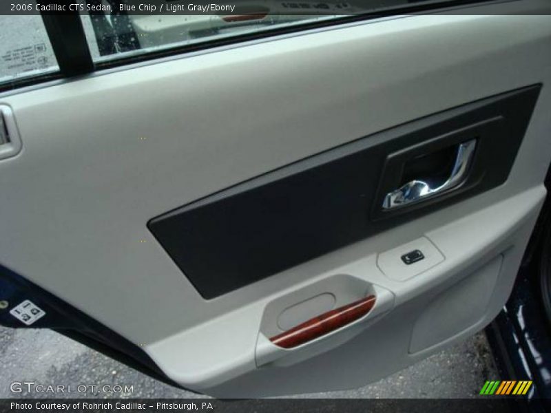 Blue Chip / Light Gray/Ebony 2006 Cadillac CTS Sedan