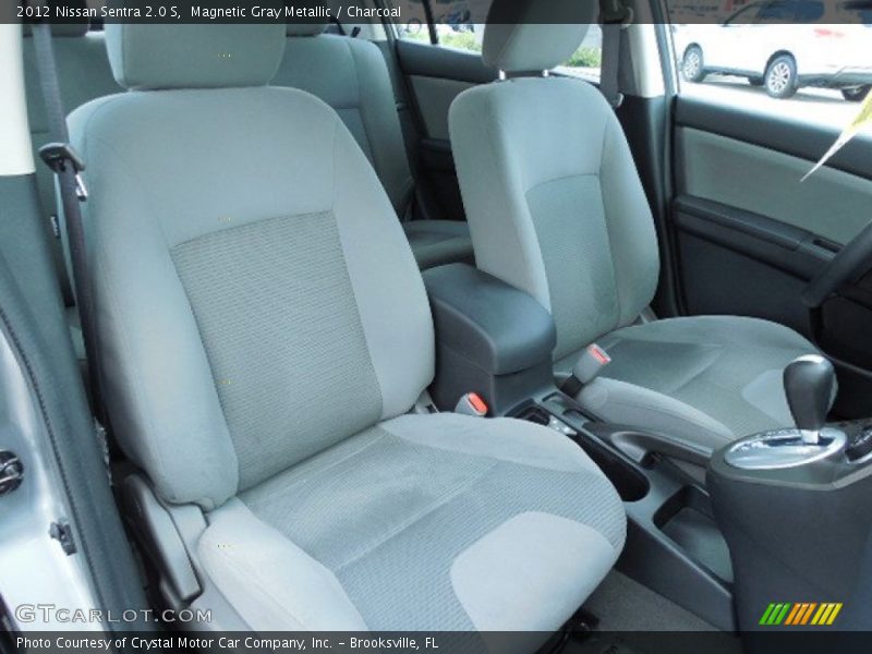 Magnetic Gray Metallic / Charcoal 2012 Nissan Sentra 2.0 S