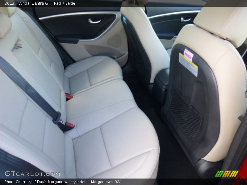 Red / Beige 2013 Hyundai Elantra GT