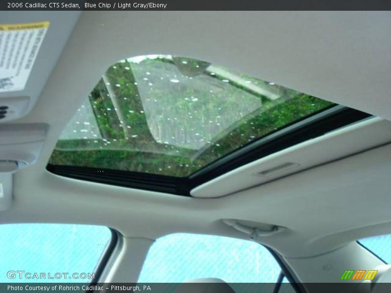 Blue Chip / Light Gray/Ebony 2006 Cadillac CTS Sedan