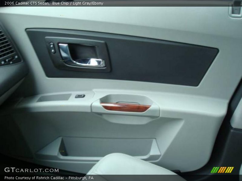 Blue Chip / Light Gray/Ebony 2006 Cadillac CTS Sedan
